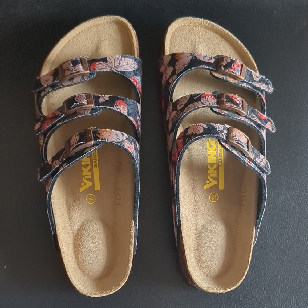 Viking Floral Sandals